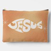 naam aan de achterkant "Jesus" Fish Etui (Voorkant)