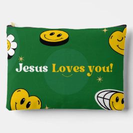  naam aan de achterkant "Jesus Loves You" Etui