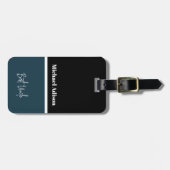 Naam aangepast script speciale elegant beste ooms bagagelabel (Voorkant horizontaal)