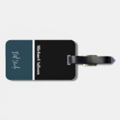 Naam aangepast script speciale elegant beste ooms bagagelabel (Achterkant horizontaal)