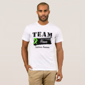 Naam aangepast team - Lymfoom T-shirt (Voorkant volledig)