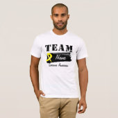 Naam aangepast team - Sarcoma T-shirt (Voorkant volledig)