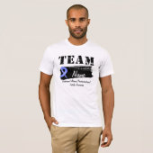 Naam aangepast team t-shirt (Voorkant volledig)