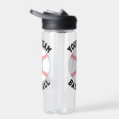 Naam aangepast team van honkbalspeler en Jersey nu Waterfles (Rechts)