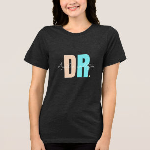 Naam aangepaste arts Tri-Blend shirt