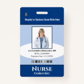 Naam aangepaste Logo foto-balk Badge (Voorkant)