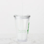 Naam aanpassen acryl drinkbeker (Rechts)