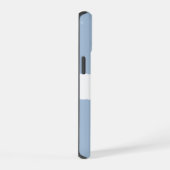 Naam aanpassen Minimal Dusky Blue iPhone 15 Case (Rechterkant)