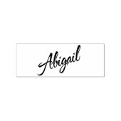 Naam Abigail Rubberstempel (Afrduk)
