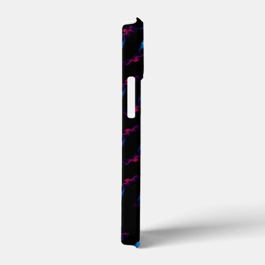  naam Abstract rookpatroon Case-Mate iPhone Case (Achterkant / Rechts)