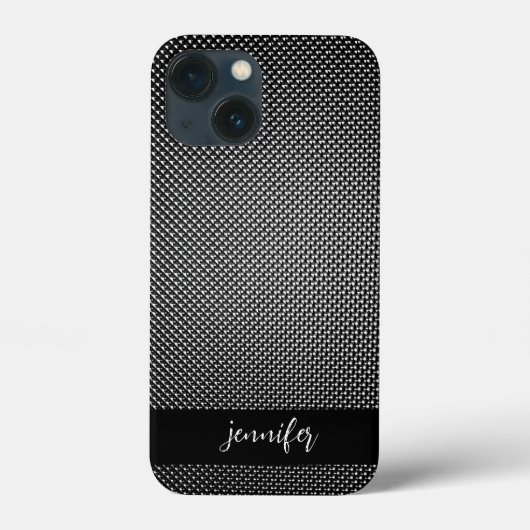 naam Abstracte rasterstructuur Case-Mate iPhone Case (Achterkant)