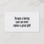 Naam, adres 1, adres 2, contactpersoon 1, contactp visitekaartje (Achterkant)