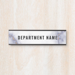 Naam afdeling Deurteken Deurbordje