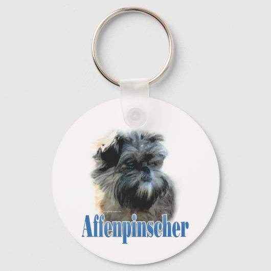 Naam Affenpinscher Sleutelhanger (Voorkant)