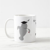 Naam Afstudeerder Pet Afstuderen beheren Koffiemok (Links)