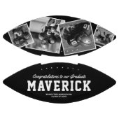 Naam Afstuderen Gift 4 Foto American Football (Panelen)