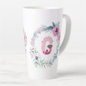 Naam alfabet "G" Latte Mok (Rechterhoek)