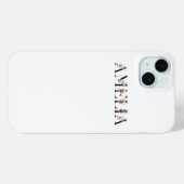 Naam Amelia Case-Mate iPhone Case (Achterkant (horizontaal))