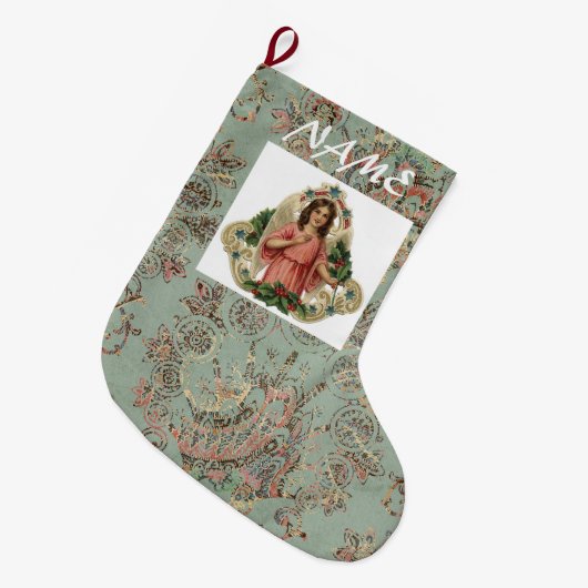 NAAM ANGEL-kerststop Grote Kerstsok (Voorkant (Hangend))