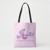 Naam Ankita en betekenis monogram zak Tote Bag (Voorkant)