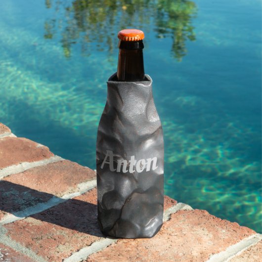 Naam "Anton" op Meteorite Rock, fleskoeler Flesjeskoeler (Insitu Zwembad)