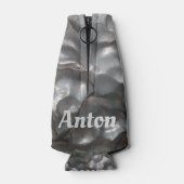 Naam "Anton" op Meteorite Rock, fleskoeler Flesjeskoeler (Achterkant)