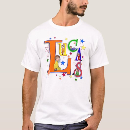 Naam Art - Lucas T-shirt (Voorkant)