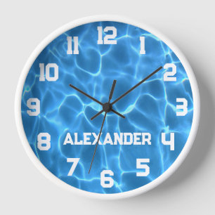 Naam Atleet Aqua Blauwe Zwembad