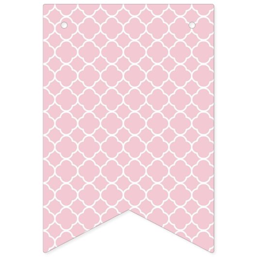 Naam baby (aanpasbaar) vlaggetjes (Tweede vlag)