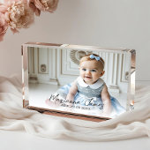 Naam babyscriptie babyfoto  fotoblokken