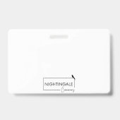 Naam badge (Achterkant)