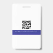 Naam Badge Basisverzekering of Onroerend goed (Achterkant)