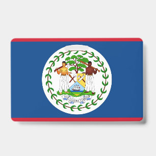 Naam Badge met vlag van Belize