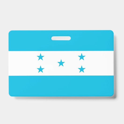 Naam Badge met vlag van Honduras (Voorzijde)