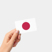 Naam Badge met vlag van Japan (Handheld)