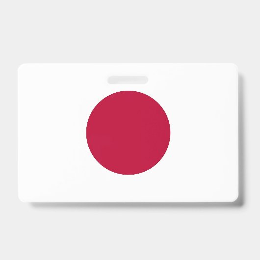 Naam Badge met vlag van Japan (Voorzijde)
