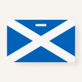 Naam Badge met vlag van Schotland, Verenigd Konink (Achterkant)