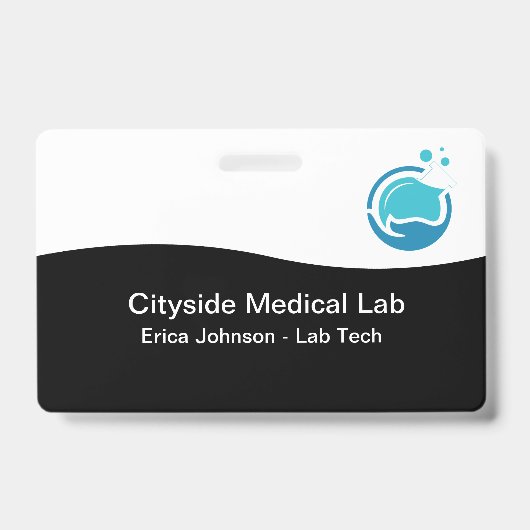 Naam Badges voor Medisch Lab Personeel in Bulk (Voorzijde)