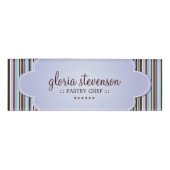 Naam bakkerij naambadge (Voorkant)