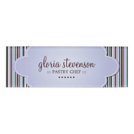 Naam bakkerij naambadge