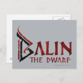 Naam Balin Briefkaart (Voorkant / Achterkant)