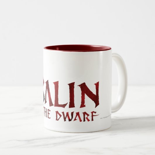 Naam Balin Tweekleurige Koffiemok (Voorkant rechts)