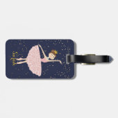 naam ballerina bagagelabel (Achterkant horizontaal)