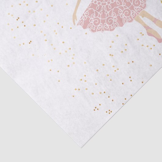 naam ballerina tissuepapier (Detail)