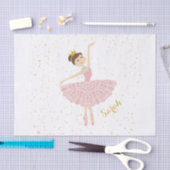 naam ballerina tissuepapier (Craft)