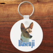 Naam Basenji Sleutelhanger (Voorkant)