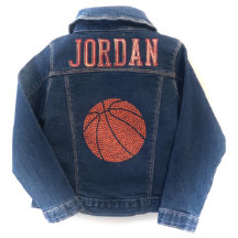Naam basketbal Toddler Jean Jacket