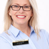 Naam bedrijf van onroerend goed naambadge