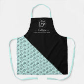 Naam bedrijfspatroon Logo Schort (Voorkant)