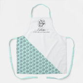 Naam bedrijfspatroon Logo Schort (Voorkant)